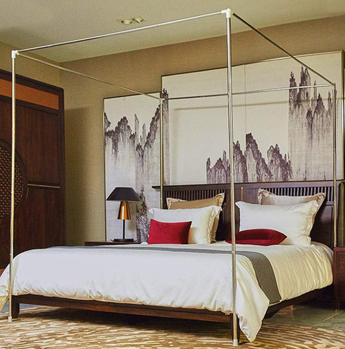 Canopy bed frame post poles - canopy,
